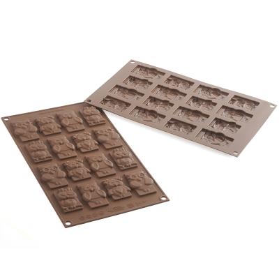 Molde bombones silicona Bhos Tags x16 cav.