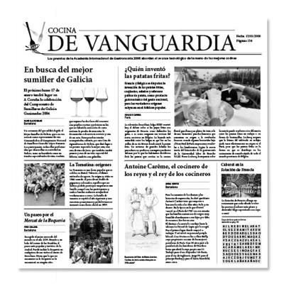 10 Papel peri�dico Cocina Vanguardia