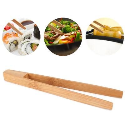 Pinza mini tostadas y cocina bambú