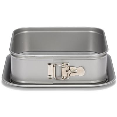 Molde cuadrado met�lico desmontable 24 cm