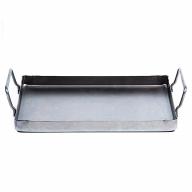 Bandeja hierro para caracoles