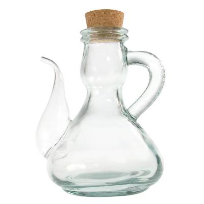 Aceitera vidrio tradicional con tap�n corcho