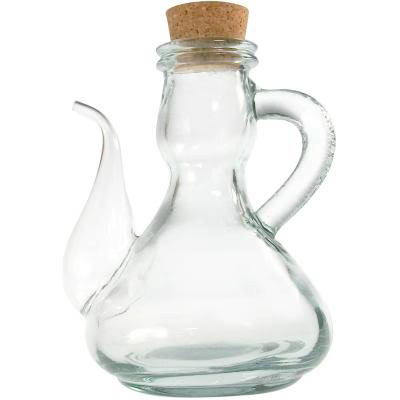 Aceitera vidrio tradicional con tap�n corcho