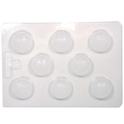 Molde chocolate semiesfera 3 cm x8