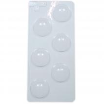 Molde chocolate semiesfera 4,1 cm x6