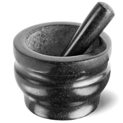 Mortero de granito con mano Cole Mason 14 cm