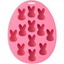 Molde silicona Mini dulces Conejitos x12