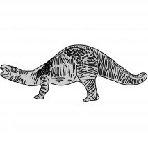 Molde Mona Pascua chocolate Dinosaurio