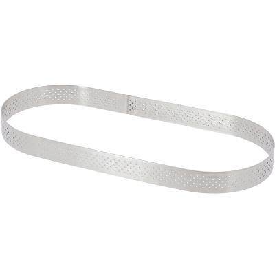 Anillo tarta perforado De buyer ovalado