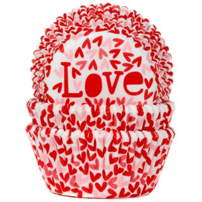 Papel cupcakes x50 Love
