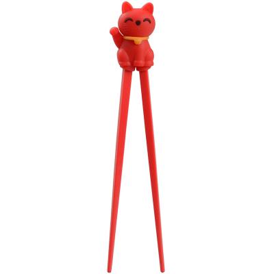Palillos japoneses para ni�os gato de la suerte