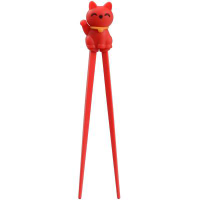 Palillos japoneses para ni�os gato de la suerte