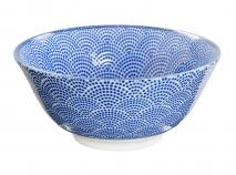 Bol japon�s Tayo Nippon Blue dots 15 cm