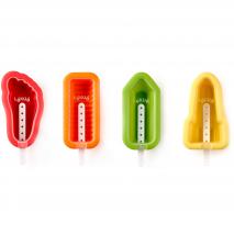 Set 4 moldes Helado Icnico