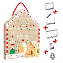 Set cortadores galletas Casita Ginger