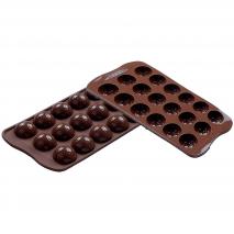 Molde bombones silicona Pelota x18 cav