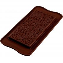 Molde silicona tableta chocolate Coffee