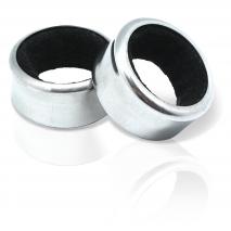 Set 2 anillos antigoteo felpa