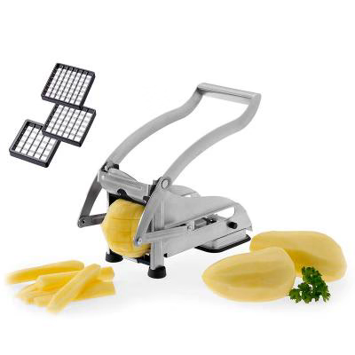 Cortador de patatas tres cuchillas acero