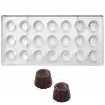 Molde bombn policarbonato cnico rizado