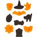 Juego 10 cortadores galletas Sello Halloween