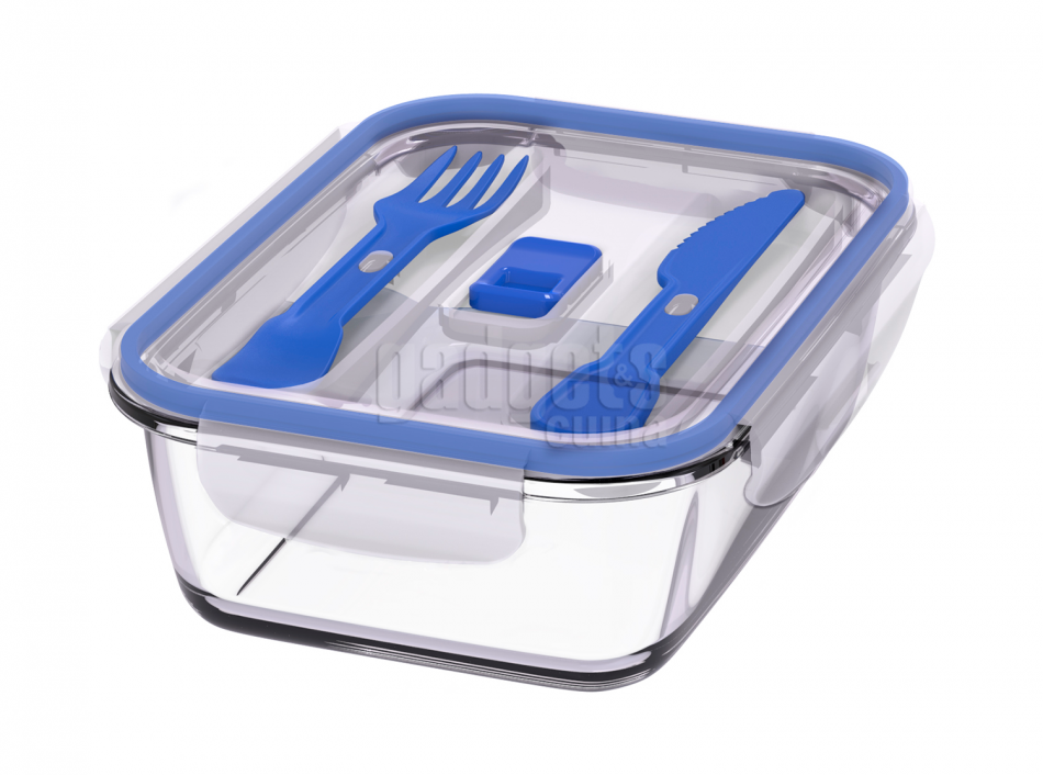 Tupper cristal rectangular Microondas | Gadgets & Cuina