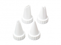 Juego de 4 boquillas con rosca Wilton