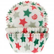 Papel cupcakes x50 Estrella