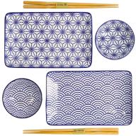 Set japon�s presentaci�n sushi makis Blue 6 piezas