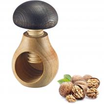 Cascanueces tornillo seta madera