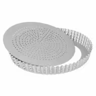 Molde redondo tartaleta perforado base m�vil