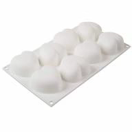 Molde corazones silicona Amorini x 8 cav