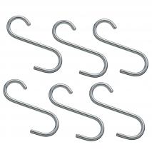 6 ganchos colgador utensilios cocina redondo