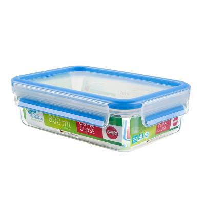 Tupper rectangular herm�tico Clip & Close