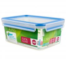Tupper rectangular herm�tico Clip & Close