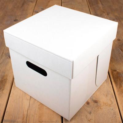Caja para pasteles blanca 25x25x25 cm