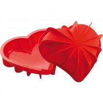 Molde coraz�n silicona Celebrate 20,5 cm