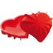 Molde coraz�n silicona Celebrate 20,5 cm