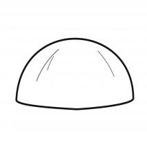 Mona pasqua semiesfera 1,5 cm