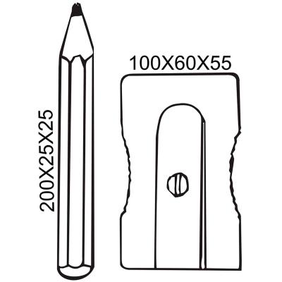 Molde Mona Pascua sacapuntas