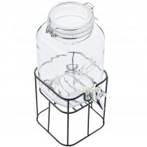 Jarra bebidas con grifo y soporte 3,6 L