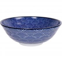 Bol soba japons Nippon Blue dots 21 cm