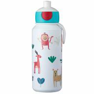Botella pop-up 400 ml animal friends