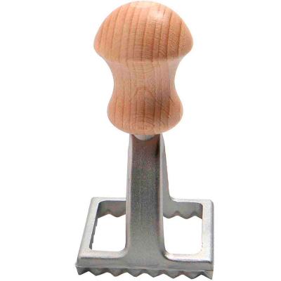 Tallador de raviolis alumini quadrat 4x4 cm