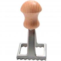 Tallador de raviolis alumini quadrat 4x4 cm