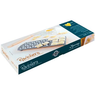 Placa 24 raviolis redondos 4x4 cm con rodillo