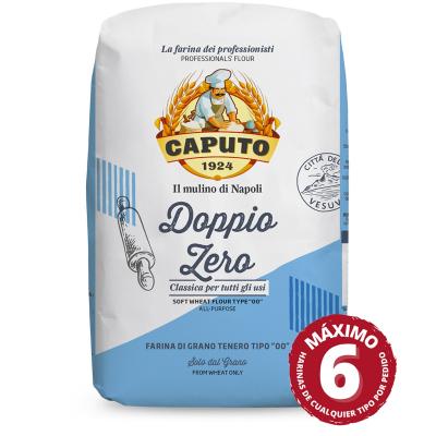 Harina Caputo 00 universal y pizza azul 1 kg