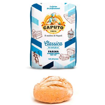 Harina Caputo 00 universal y pizza azul 1 kg