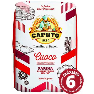 Harina Caputo 00 pizza larga fermentacin cuoco