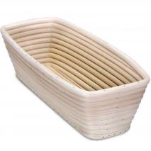 Banetton cistell rattan per fermentar pa ovalat